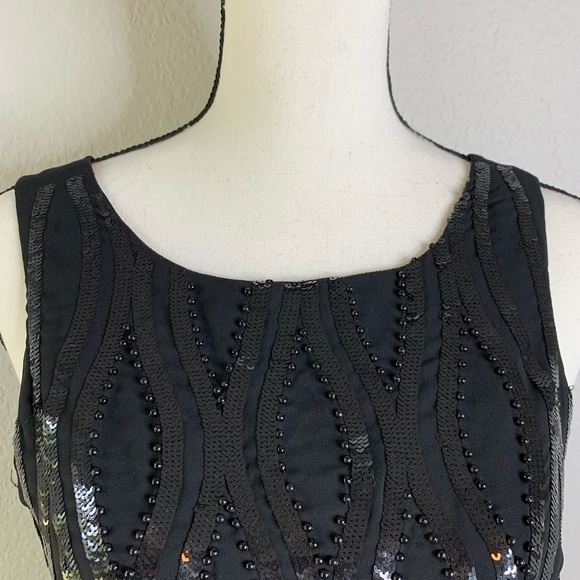 Woman double layer chiffon dress size US 10 - Picture 10 of 14